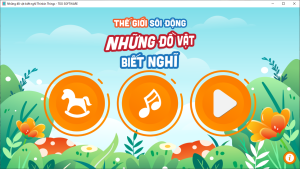 Phần mềm KidSmart những đồ vật biết nghĩ