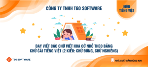 Video dạy viết các chữ viết hoa cỡ nhỏ theo bảng chữ cái tiếng Việt (2 kiểu: chữ đứng, chữ nghiêng)