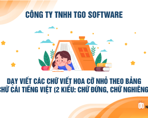 Video dạy viết các chữ viết hoa cỡ nhỏ theo bảng chữ cái tiếng Việt (2 kiểu: chữ đứng, chữ nghiêng)